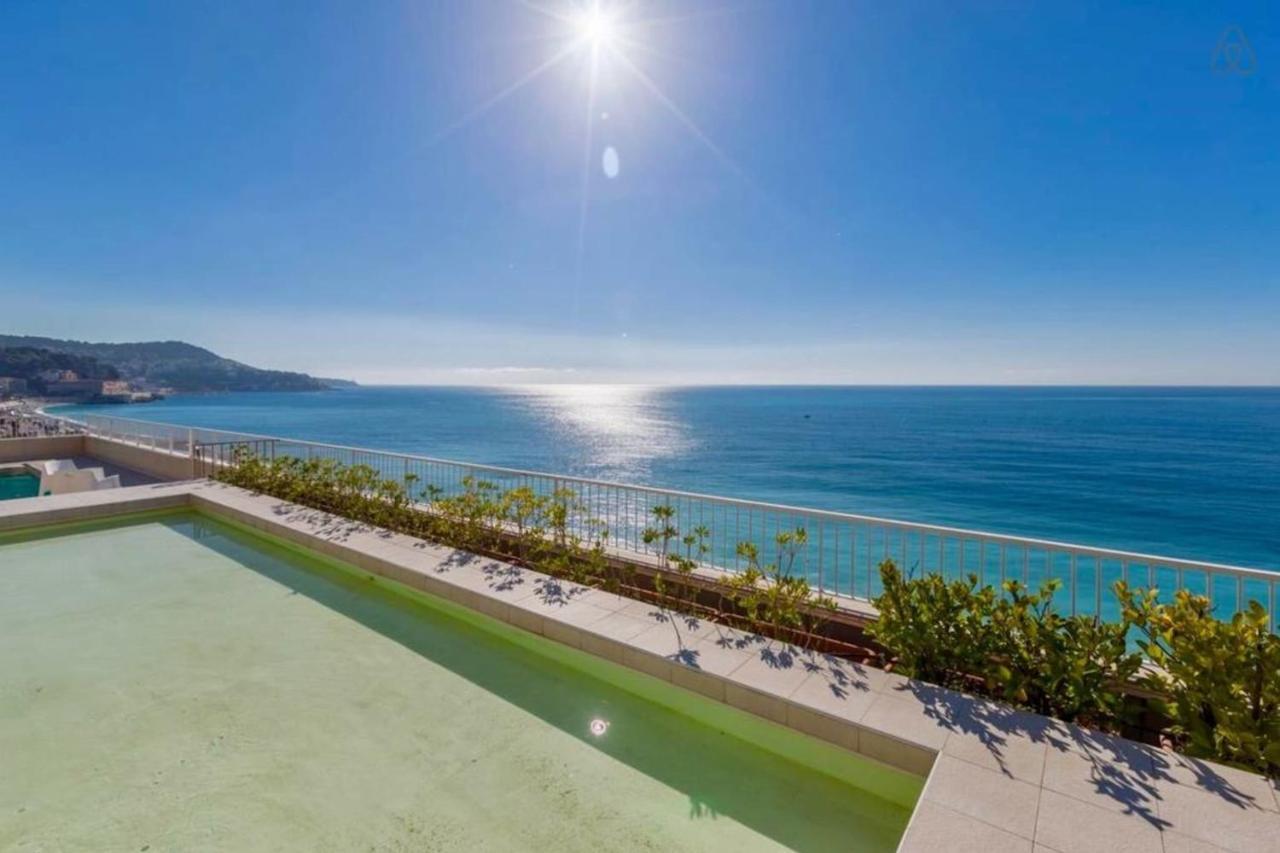 Royal Promenade Pool Terrace With Sea View Appartement Nice